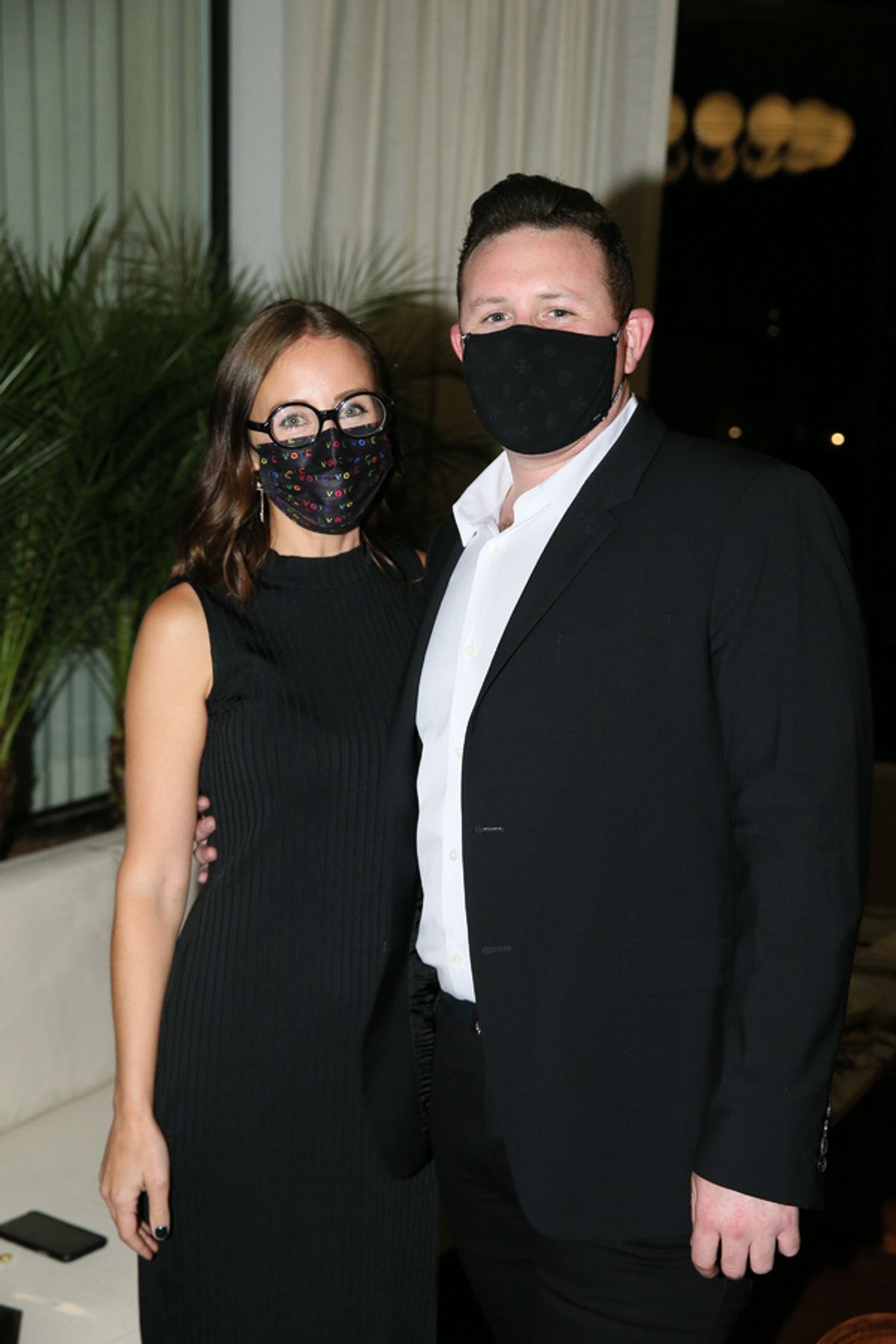 Sterling McDavid, Alexander Hankin at MAD BALL 2020 Honoring Judy Chicago Featured Mx Justin Vivian Bond, Rosanne Cash and More