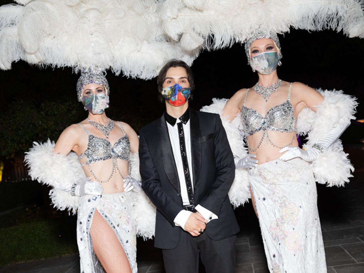 ThankYouX, Kristina Schiavi, Brittany Dunn at MAD BALL 2020 Honoring Judy Chicago Featured Mx Justin Vivian Bond, Rosanne Cash and More