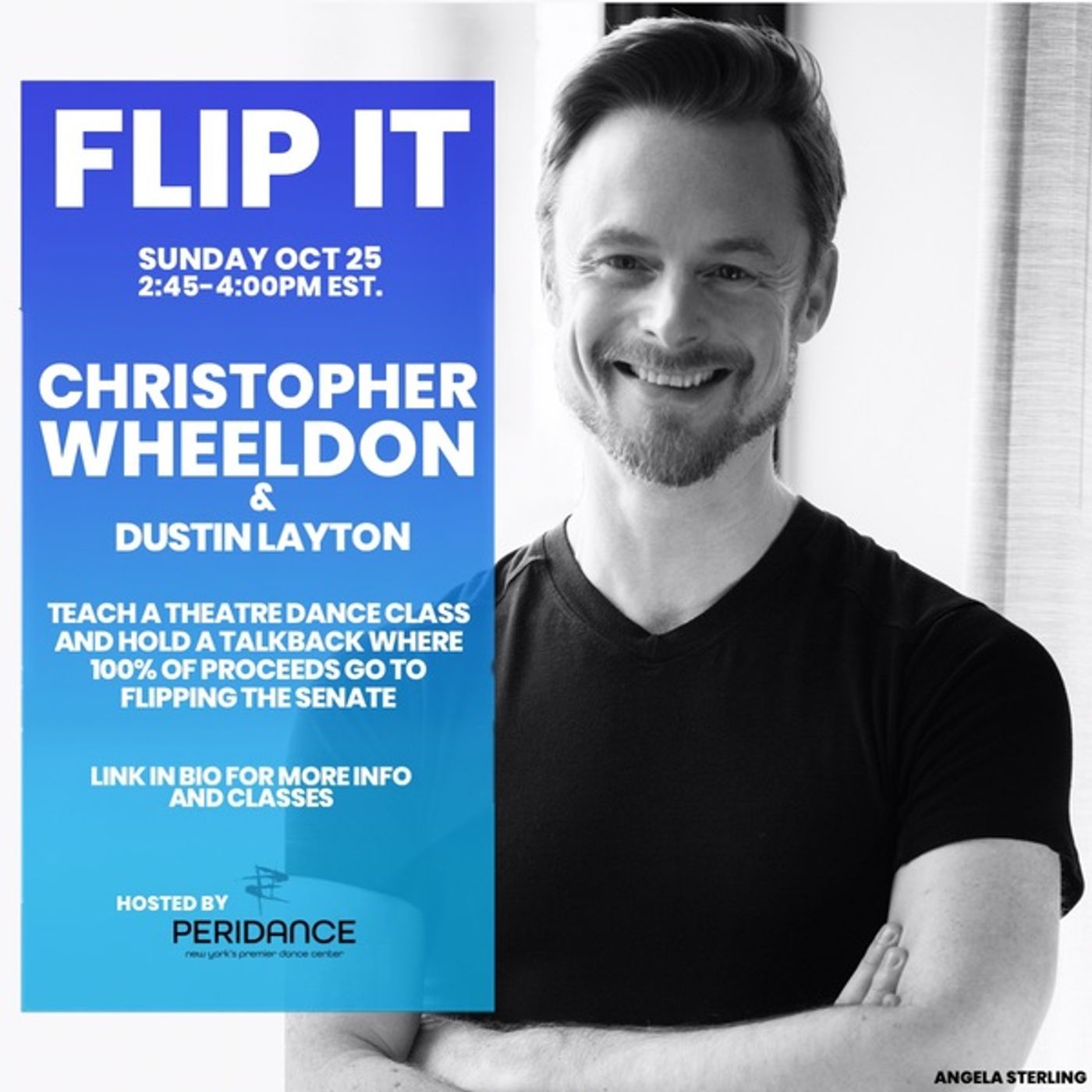 Charlotte D'Amboise and More Offer Dance Master Classes to Flip the Senate! Charlotte D'Amboise and More Offer Dance Master Classes to Flip the Senate! Image