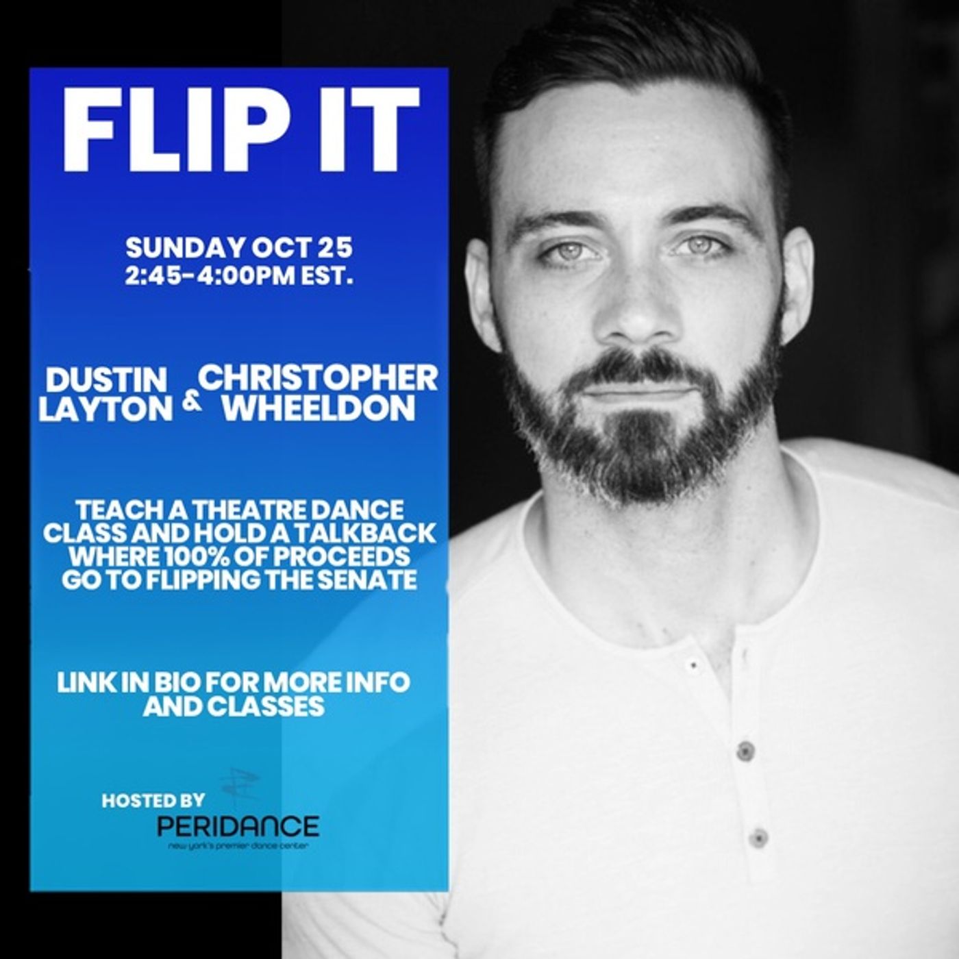 Charlotte D'Amboise and More Offer Dance Master Classes to Flip the Senate! Charlotte D'Amboise and More Offer Dance Master Classes to Flip the Senate! Image