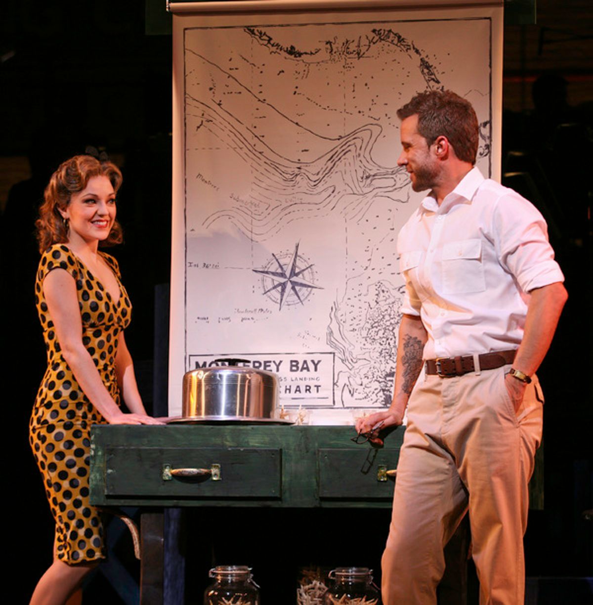 Laura Osnes and Will Chase at 