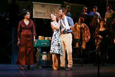 Leslie Uggams, Laura Osnes, Will Chase & Company Photo