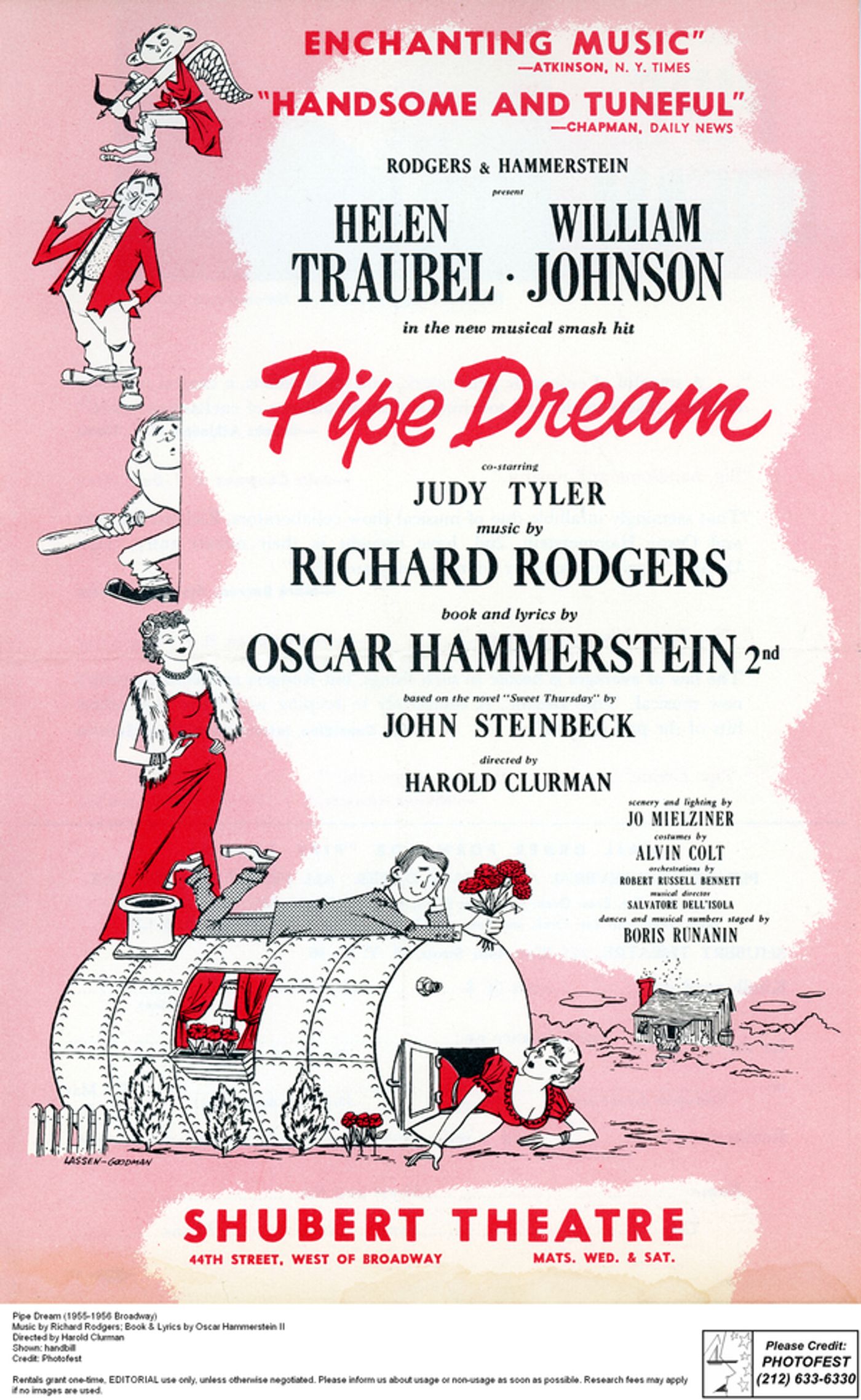 Photo Flash: Celebrate the 65th Anniversary of The World Premiere of PIPE DREAM Photo Flash: Celebrate the 65th Anniversary of The World Premiere of PIPE DREAM Image