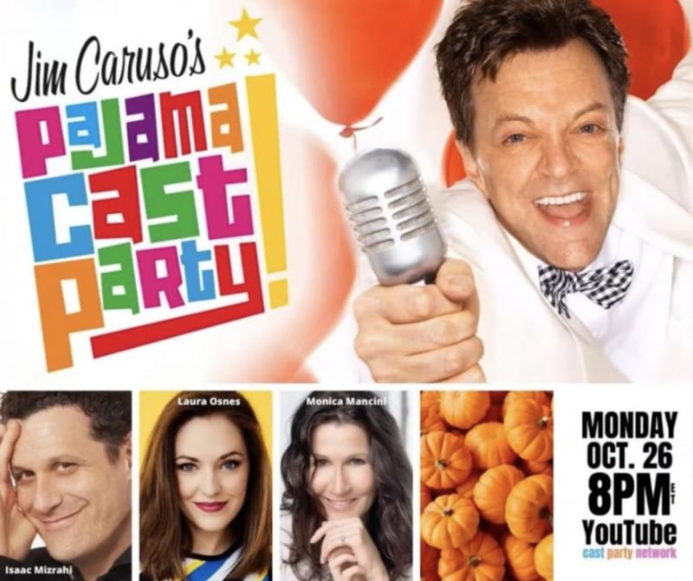 VIDEO: Watch Laura Osnes, Isaac Mizrahi & More on Jim Caruso's Pajama Cast Party  Image