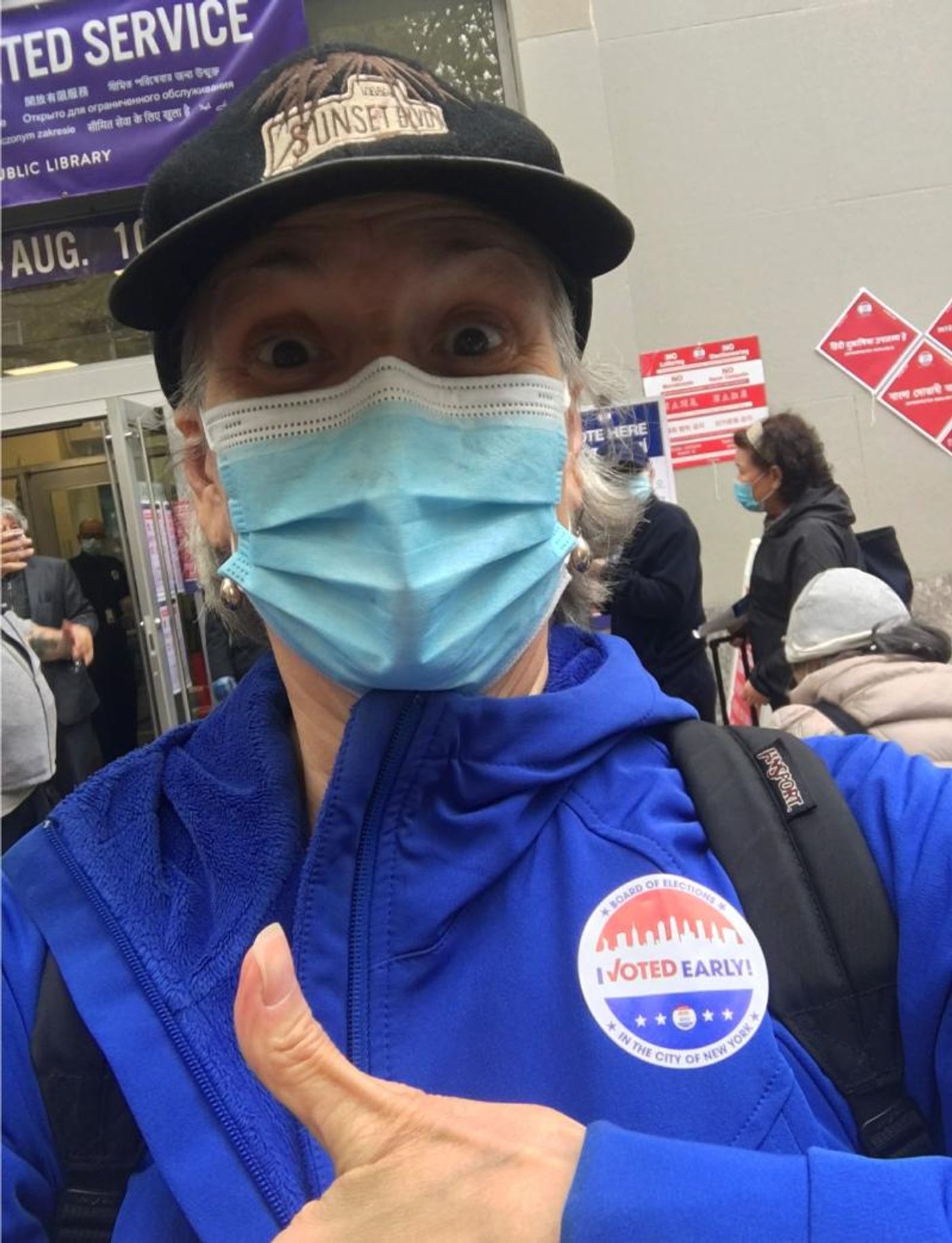 Feature: Cabaret and Concert Artists Flock To Polls For Early Voting  Image