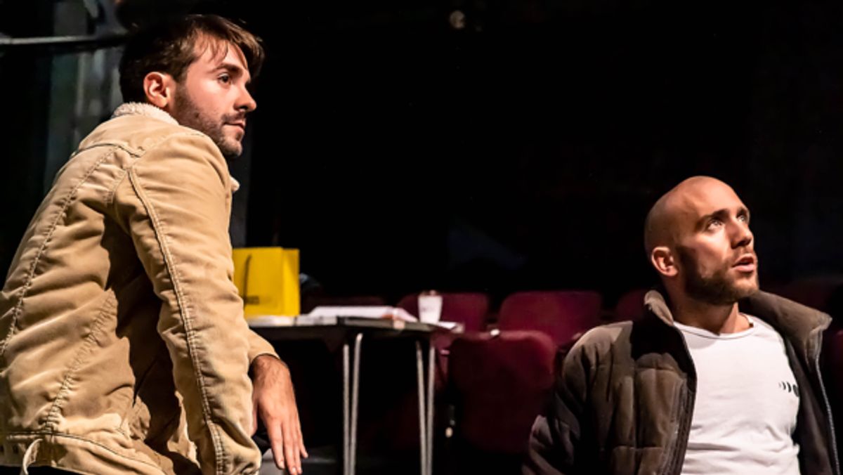 Marc Bosch, Jimmy Essex at Go Inside Rehearsals for GHBOY at Charing Cross Theatre