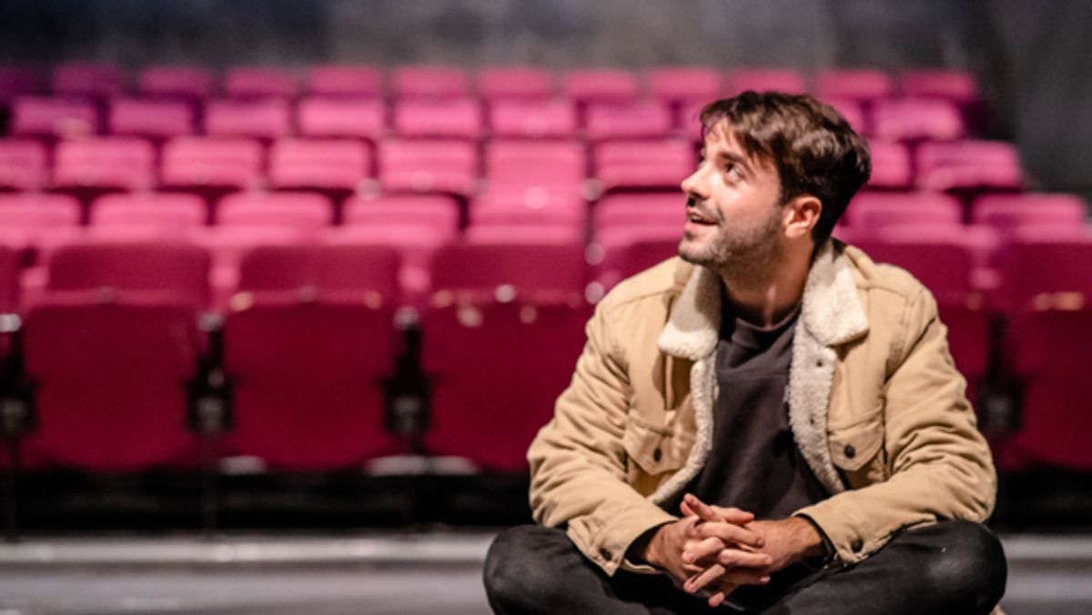 Marc Bosch at Go Inside Rehearsals for GHBOY at Charing Cross Theatre