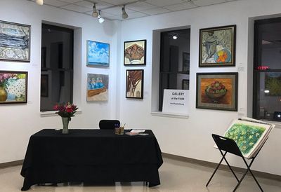 The Gallery at the Park with an exhibition of paintings by Cara London. The gallery h Photo