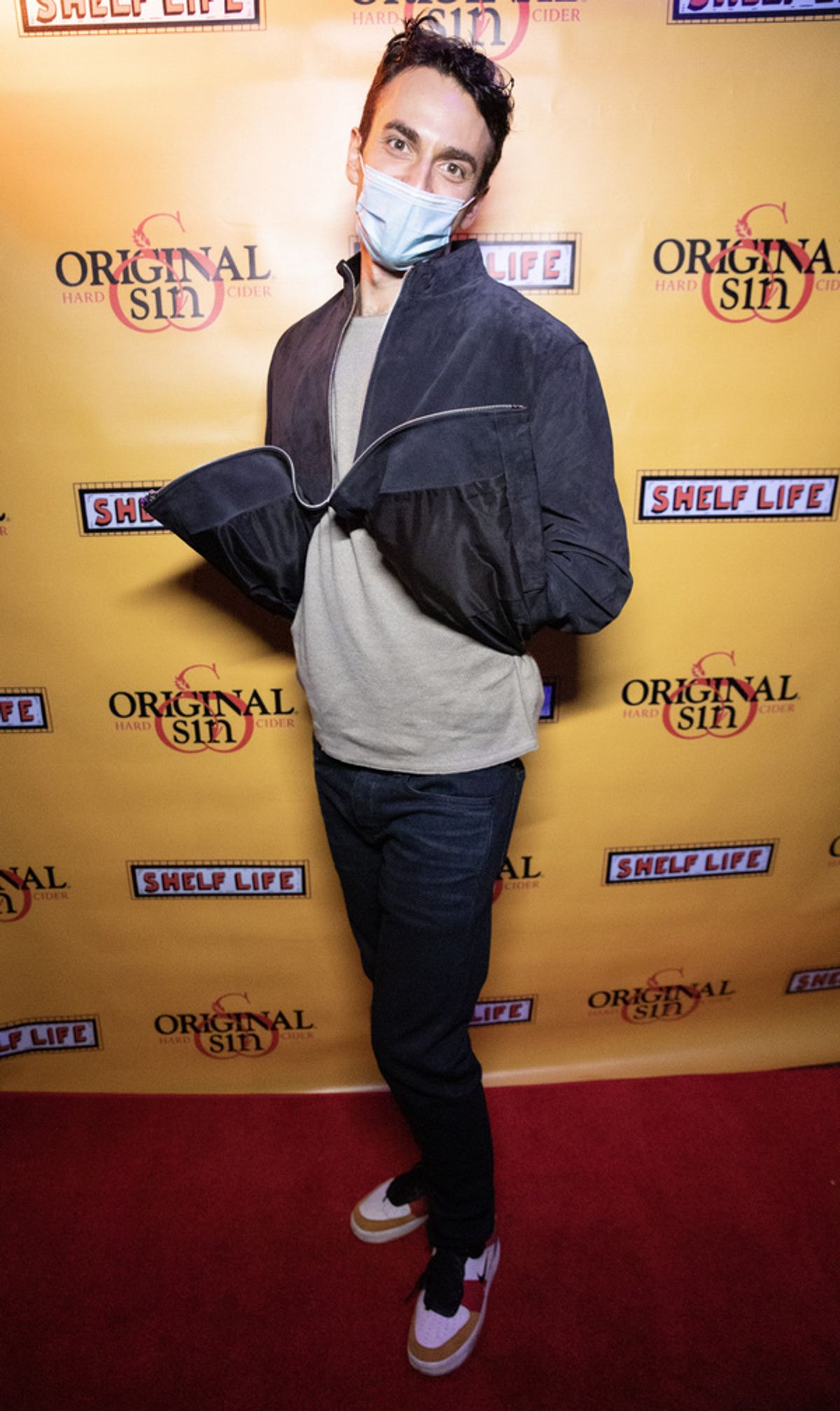 Gianmarco Soresi at Check Out the New York Red Carpet Premiere Of Gianmarco Soresi's SHELF LIFE