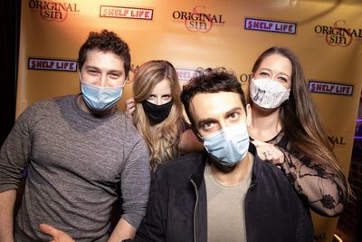 Gianmarco Soresi with Ross Baron Jacklyn Thrapp and Lindsay-Elizabeth Hand  Photo