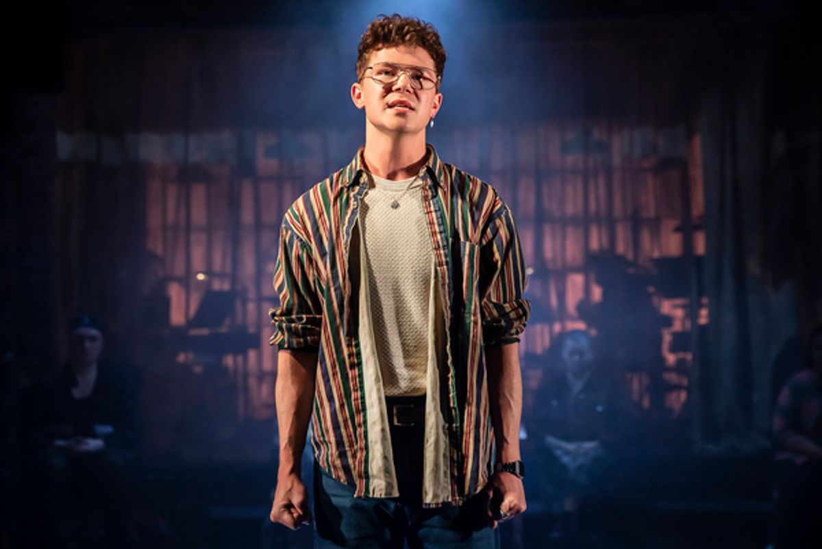 Black Patrick Anderson at First Look at RENT at Hope Mill Theatre