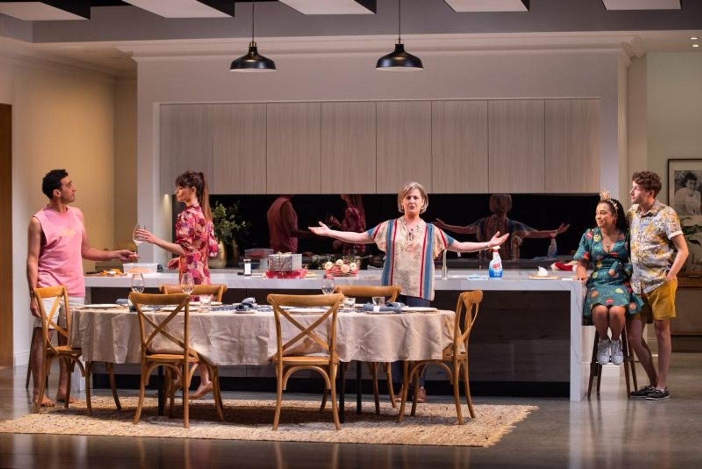 Review: RULES FOR LIVING Fuses The Most Stressful Meal of Most Family Calendars With Reality Show Style Behavioral Instructions. Review: RULES FOR LIVING Fuses The Most Stressful Meal of Most Family Calendars With Reality Show Style Behavioral Instructions. Image