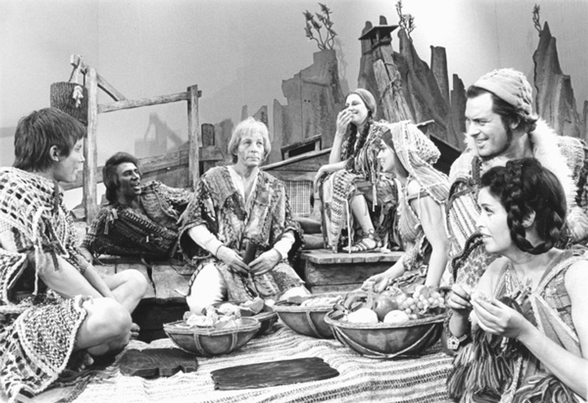 The Cast of Two By Two at BWW Flashback: TWO BY TWO Opens On Broadway, Starring Danny Kaye