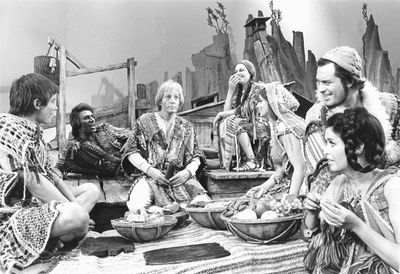 The Cast of Two By Two Photo