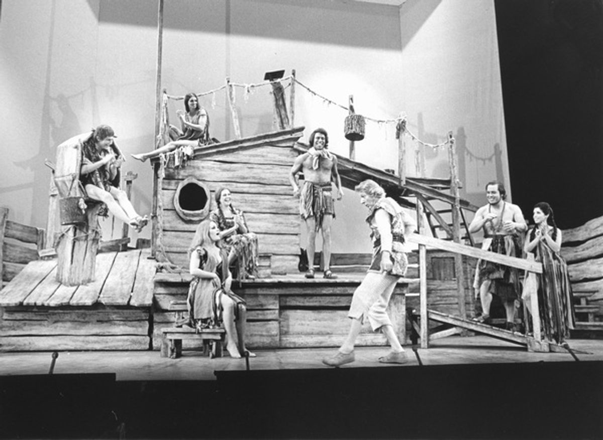 The Cast of Two By Two at BWW Flashback: TWO BY TWO Opens On Broadway, Starring Danny Kaye