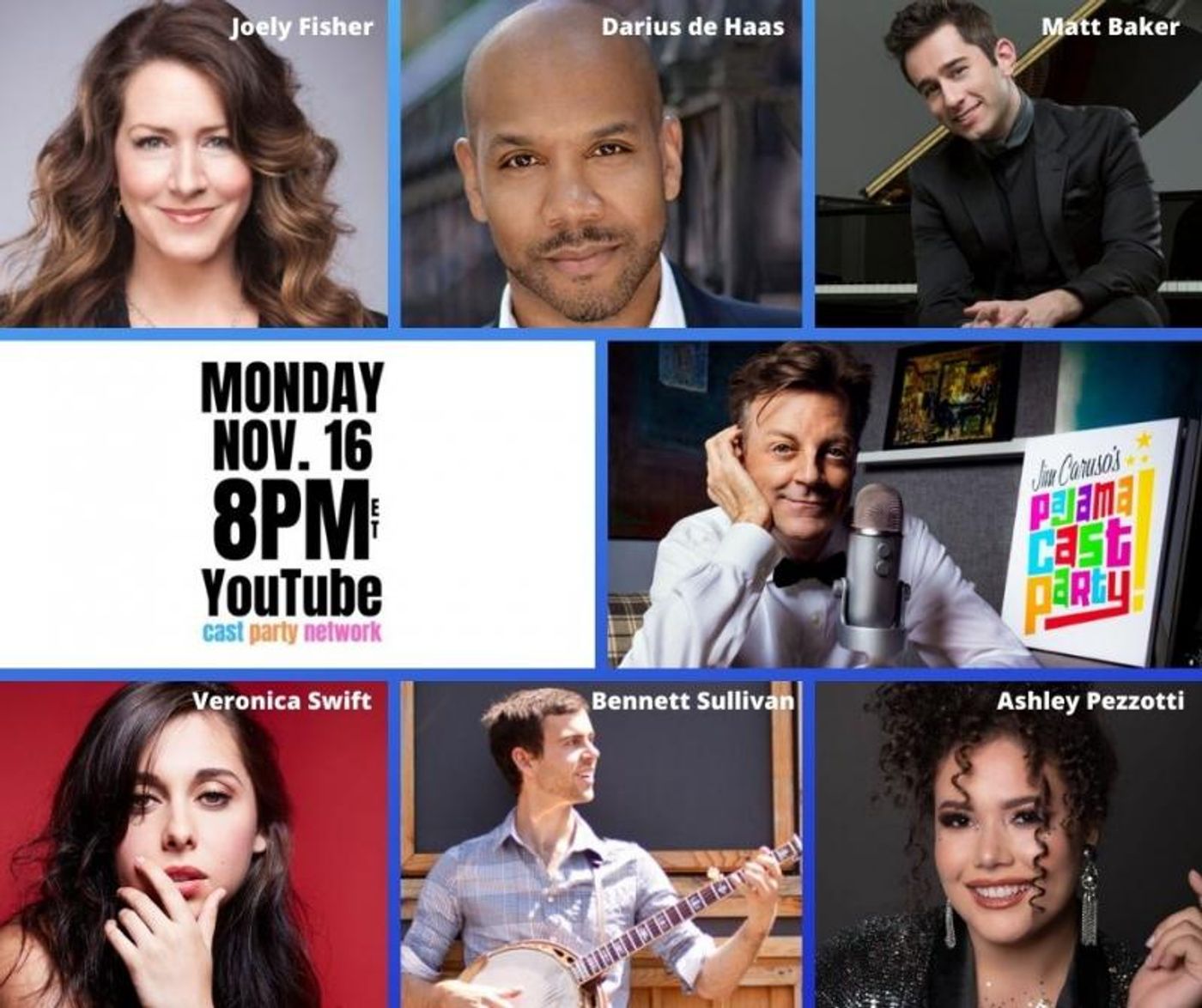 BWW Previews: Joely Fisher and Darius de Haas Lead PAJAMA CAST PARTY Lineup on November 16th  Image
