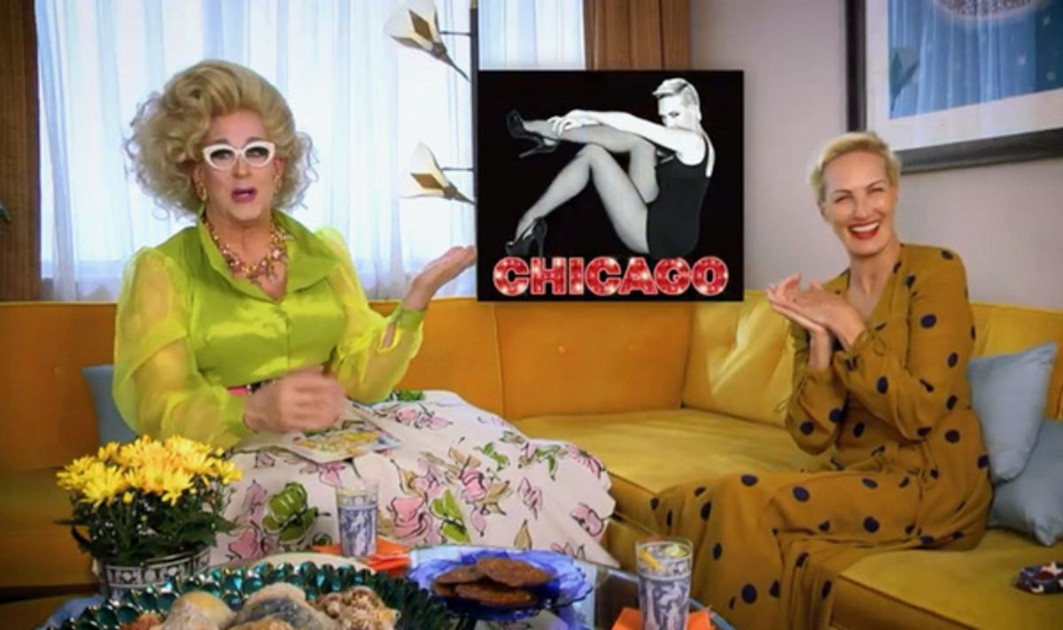 Doris Dear and Amra Faye Wright at 