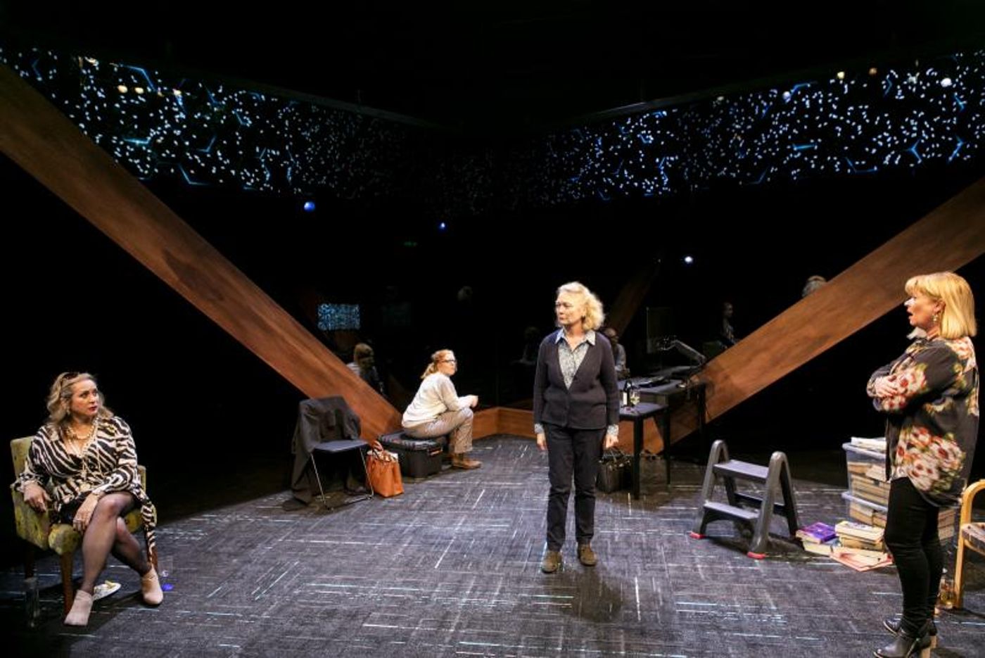 Review: WICKED SISTERS is a complex contemporary study of survival of the fittest in the framework of the female experience.  Image