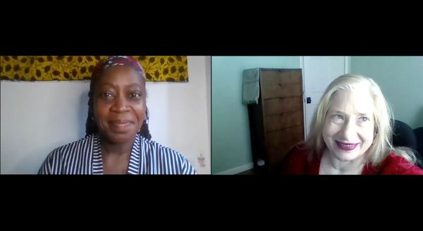 Mary Hodges and Shellen Lubin Photo