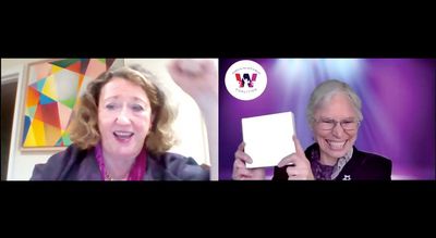 Dame Rosemary Squire and Martha Richards Photo