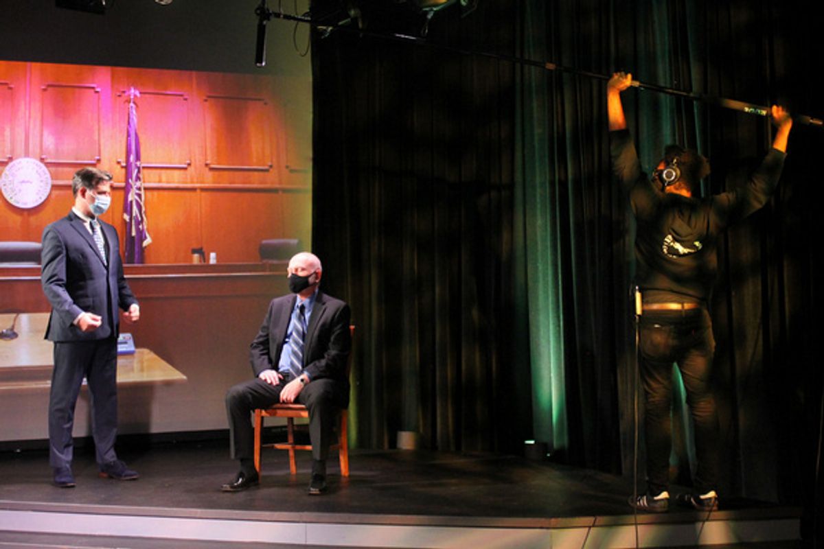 Jeremy Koch, Michael Scheidt and Tony Mitchell at 