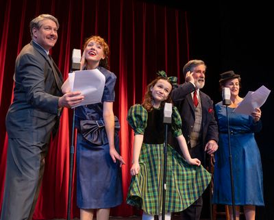Adam Beilgard, Maggie Schmitt, Dan Chase, Vivian Coleman, and Melanie Hall Photo