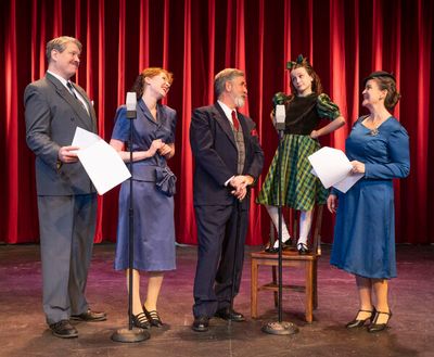 Adam Beilgard, Maggie Schmitt, Dan Chase, Vivian Coleman, and Melanie Hall Photo