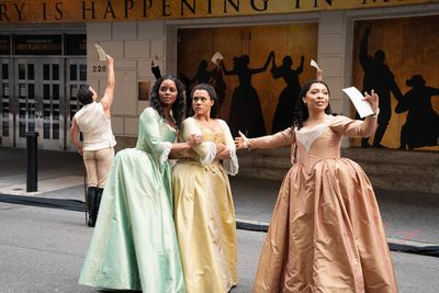 Cast of Hamilton Photo