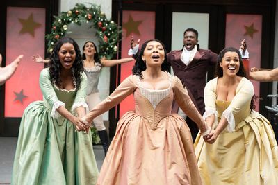 Cast of Hamilton Photo