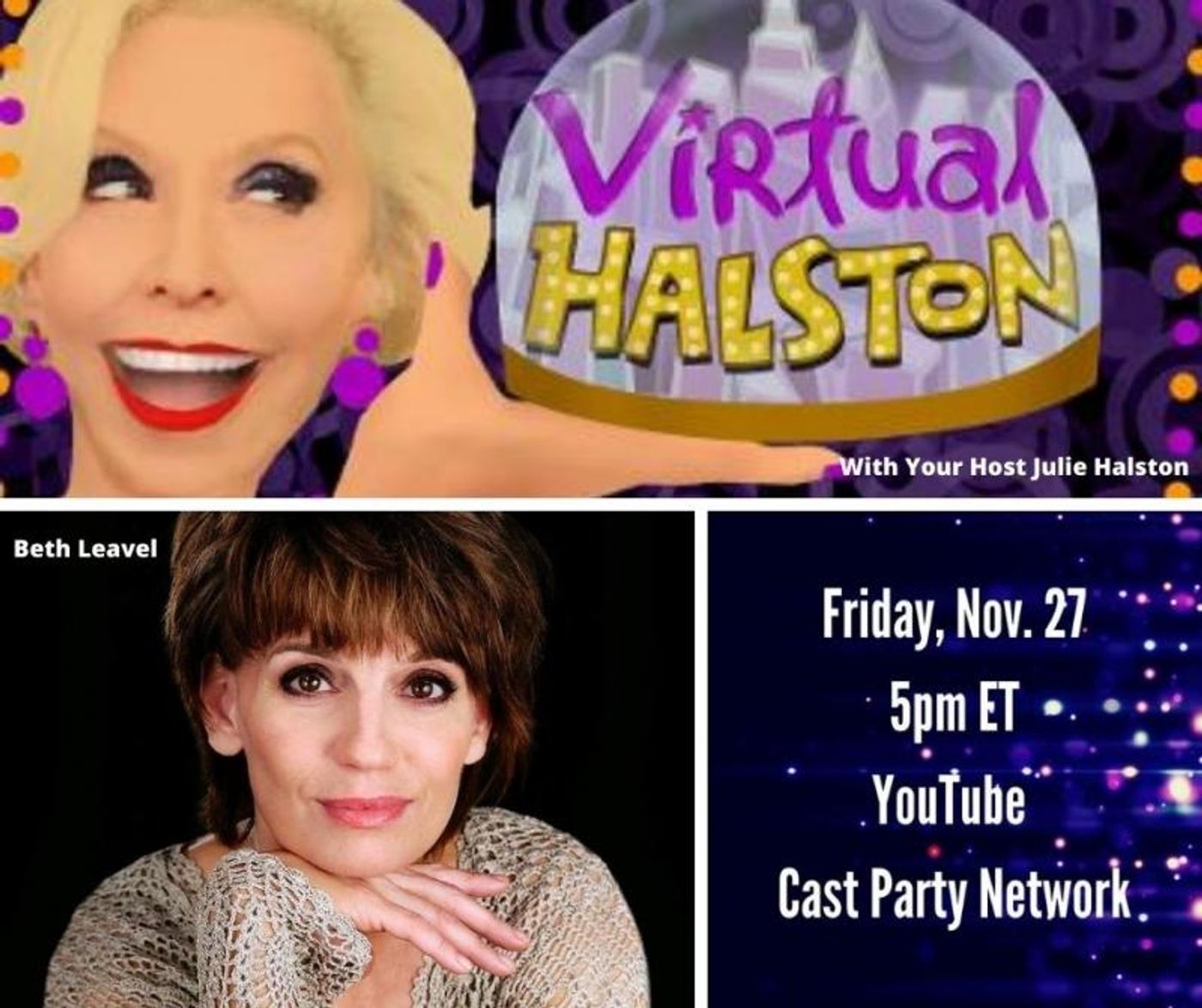 BWW Previews: Beth Leavel Stops In On VIRTUAL HALSON November 27th BWW Previews: Beth Leavel Stops In On VIRTUAL HALSON November 27th Image
