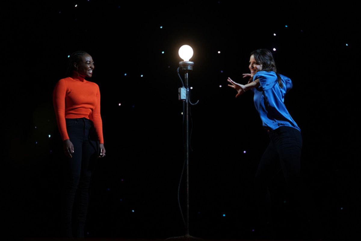 Aisha Jackson and Caroline Bowman at 