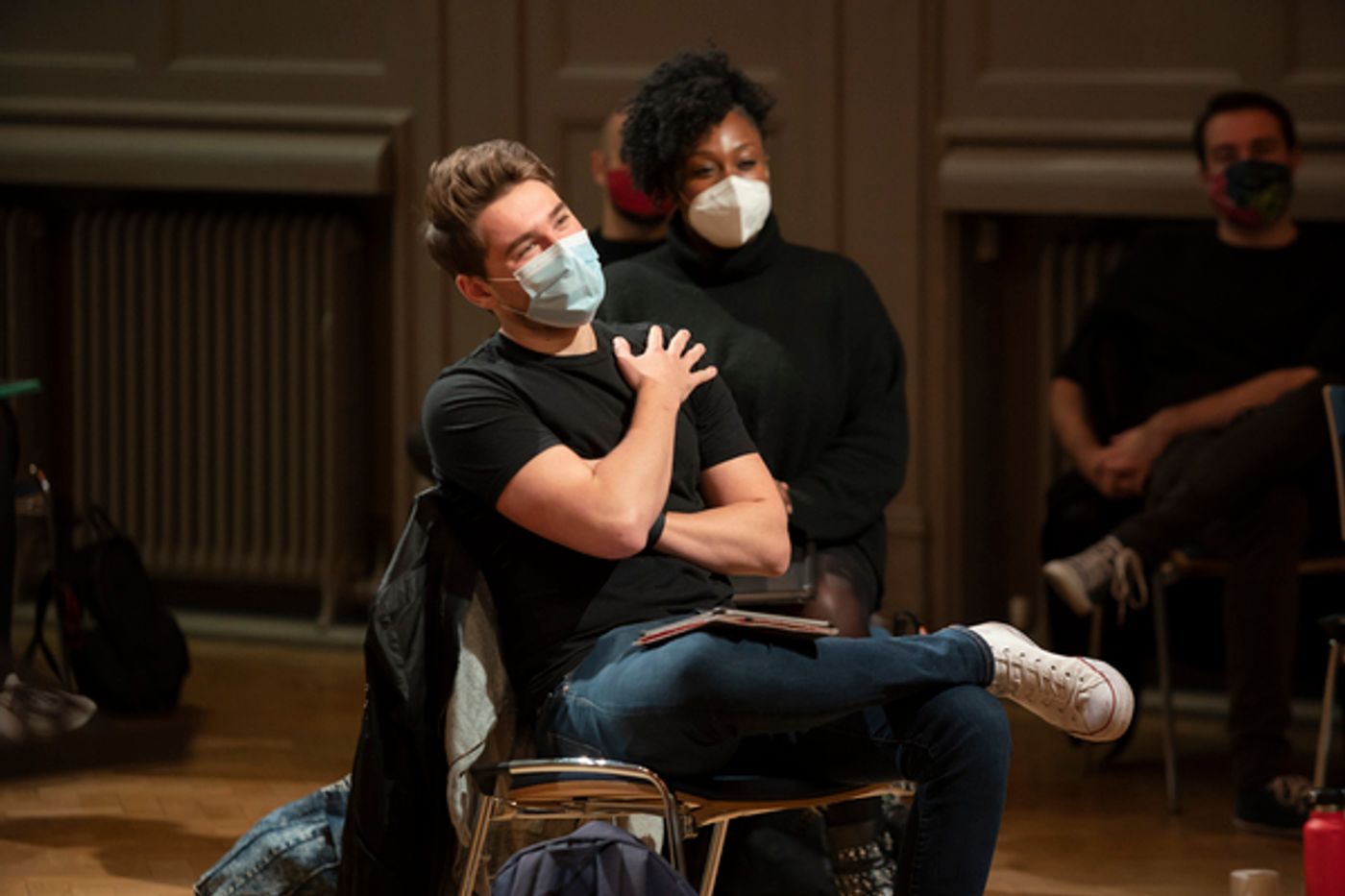 Photo Flash: Inside Rehearsal For A CHRISTMAS CAROL at the Dominion Theatre  Image