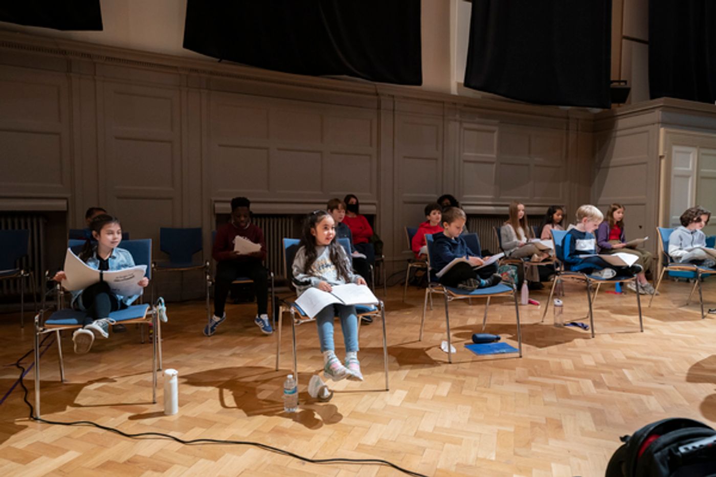 Photo Flash: Inside Rehearsal For A CHRISTMAS CAROL at the Dominion Theatre  Image
