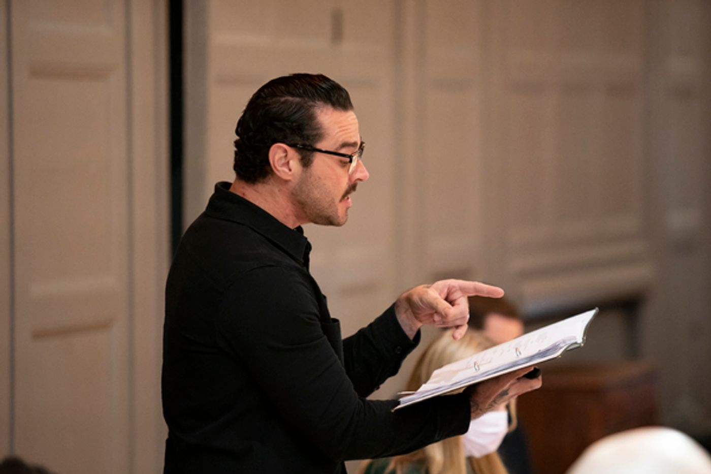 Photo Flash: Inside Rehearsal For A CHRISTMAS CAROL at the Dominion Theatre  Image
