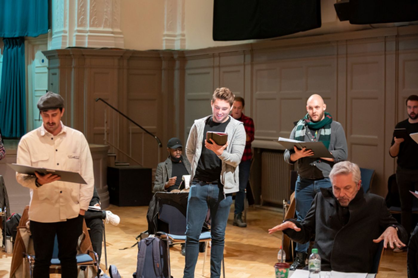 Photo Flash: Inside Rehearsal For A CHRISTMAS CAROL at the Dominion Theatre  Image