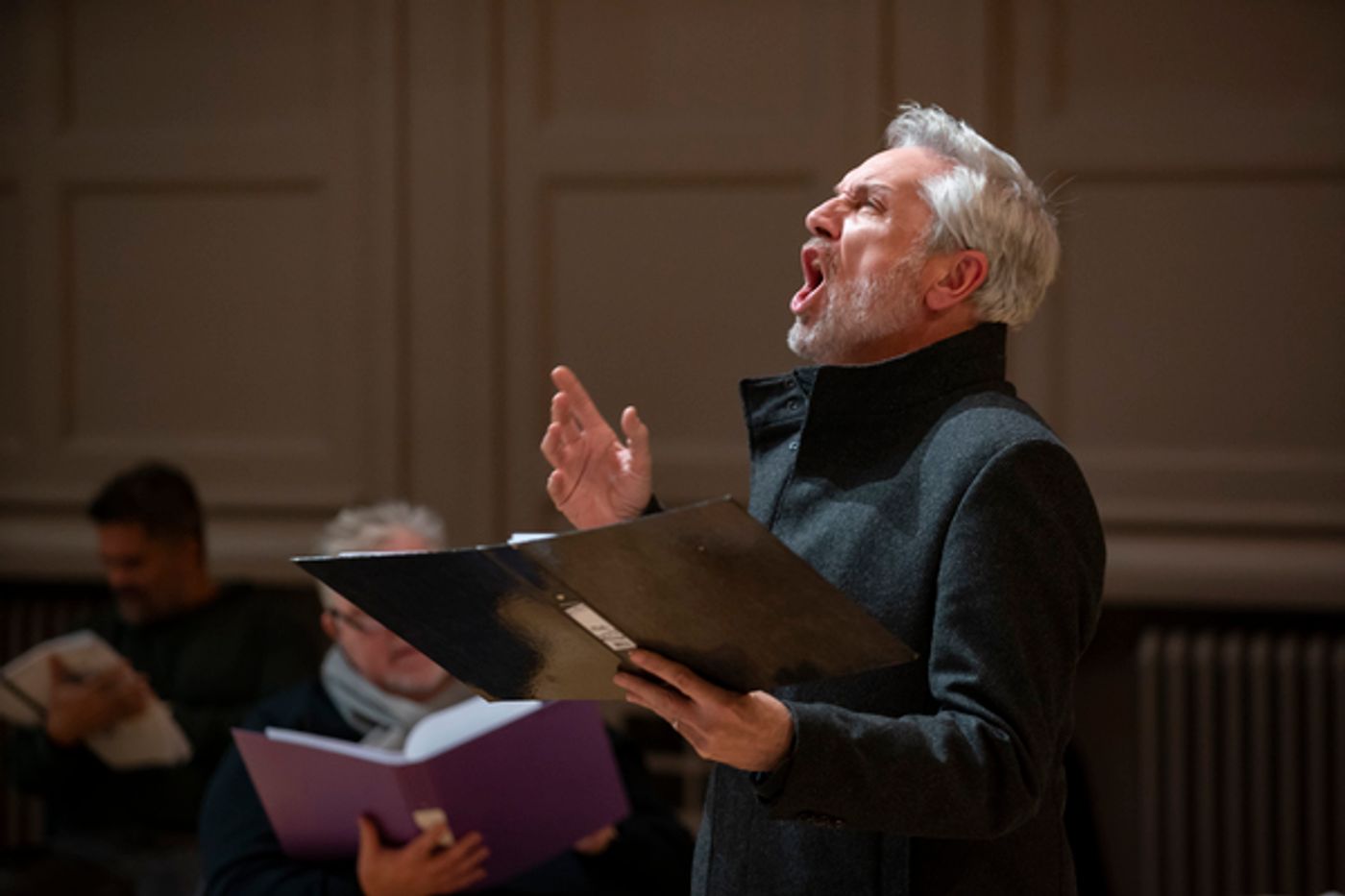 Photo Flash: Inside Rehearsal For A CHRISTMAS CAROL at the Dominion Theatre  Image
