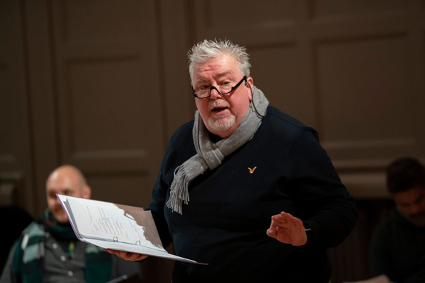 Photo Flash: Inside Rehearsal For A CHRISTMAS CAROL at the Dominion Theatre  Image