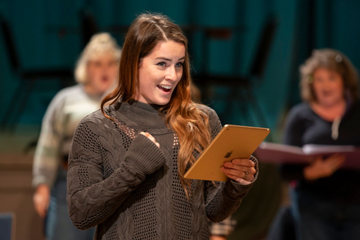 Photo Flash: Inside Rehearsal For A CHRISTMAS CAROL at the Dominion Theatre  Image