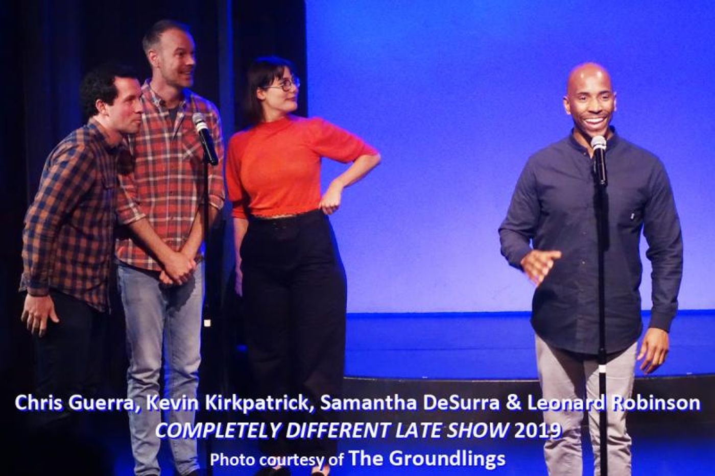 Interview: Busy in These Pandemic Times, Leonard Robinson's Been a Triple Threat - Teaching, Performing & Directing THE GROUNDLINGS HOLIDAY SHOW - ONLINE EDITION  Image