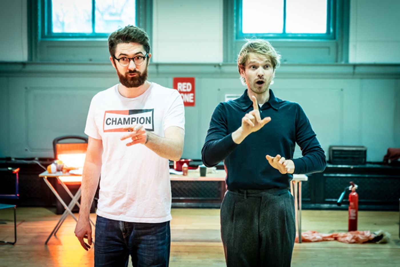 Photo Flash: Inside Rehearsal For THE COMEBACK at the Noel Coward Theatre Photo Flash: Inside Rehearsal For THE COMEBACK at the Noel Coward Theatre Image