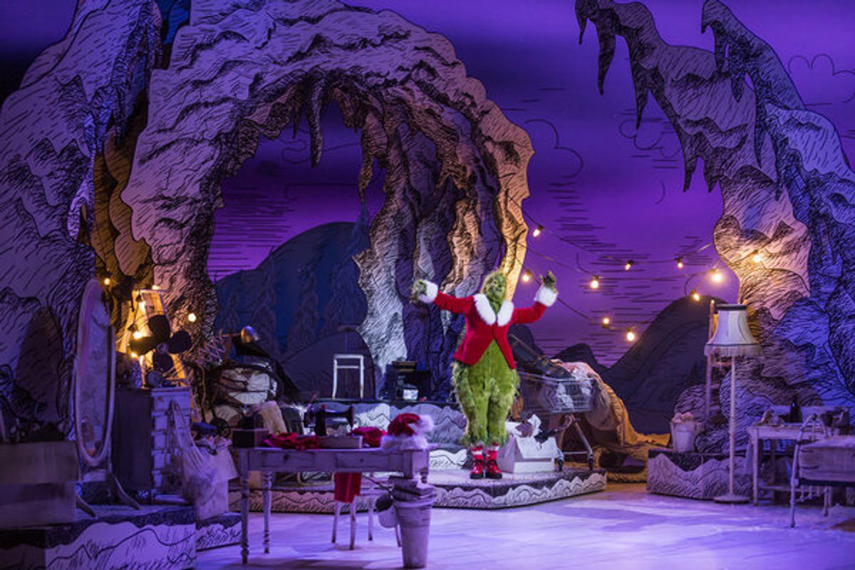 Matthew Morrison as Grinch at 