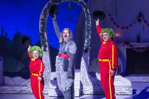 Francesca Mills as Who 2, Denis O'Hare as Old Max, Joe Allen as Who 1 @ BroadwayWorld Francesca Mills as Who 2, Denis O'Hare as Old Max, Joe Allen as Who 1 Photo