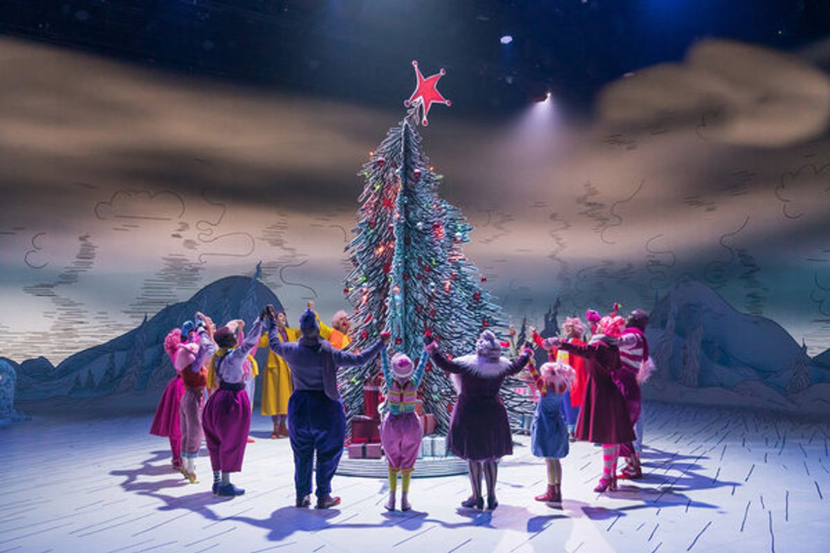 Cast at Matthew Morrison Stars in DR. SEUSS' THE GRINCH MUSICAL!