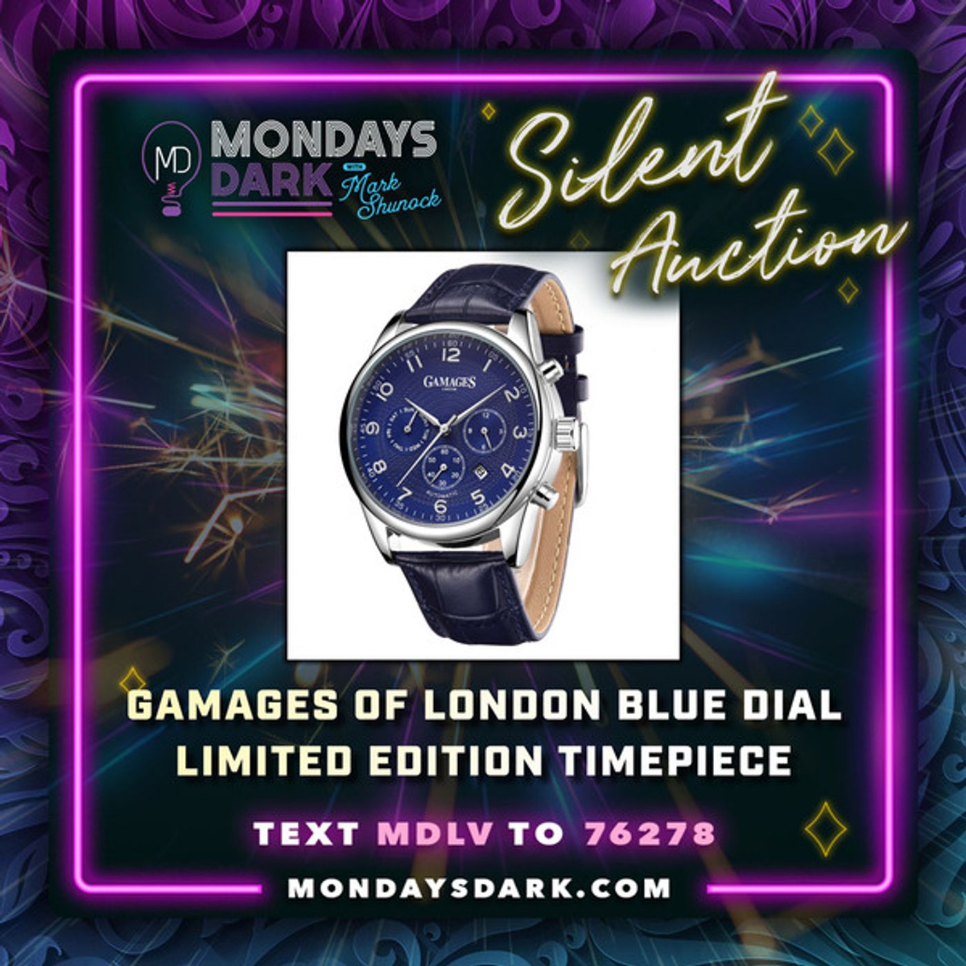 Celebrate 7 Years of Monday's Dark - Silent Auction Now Live! Celebrate 7 Years of Monday's Dark - Silent Auction Now Live! Image