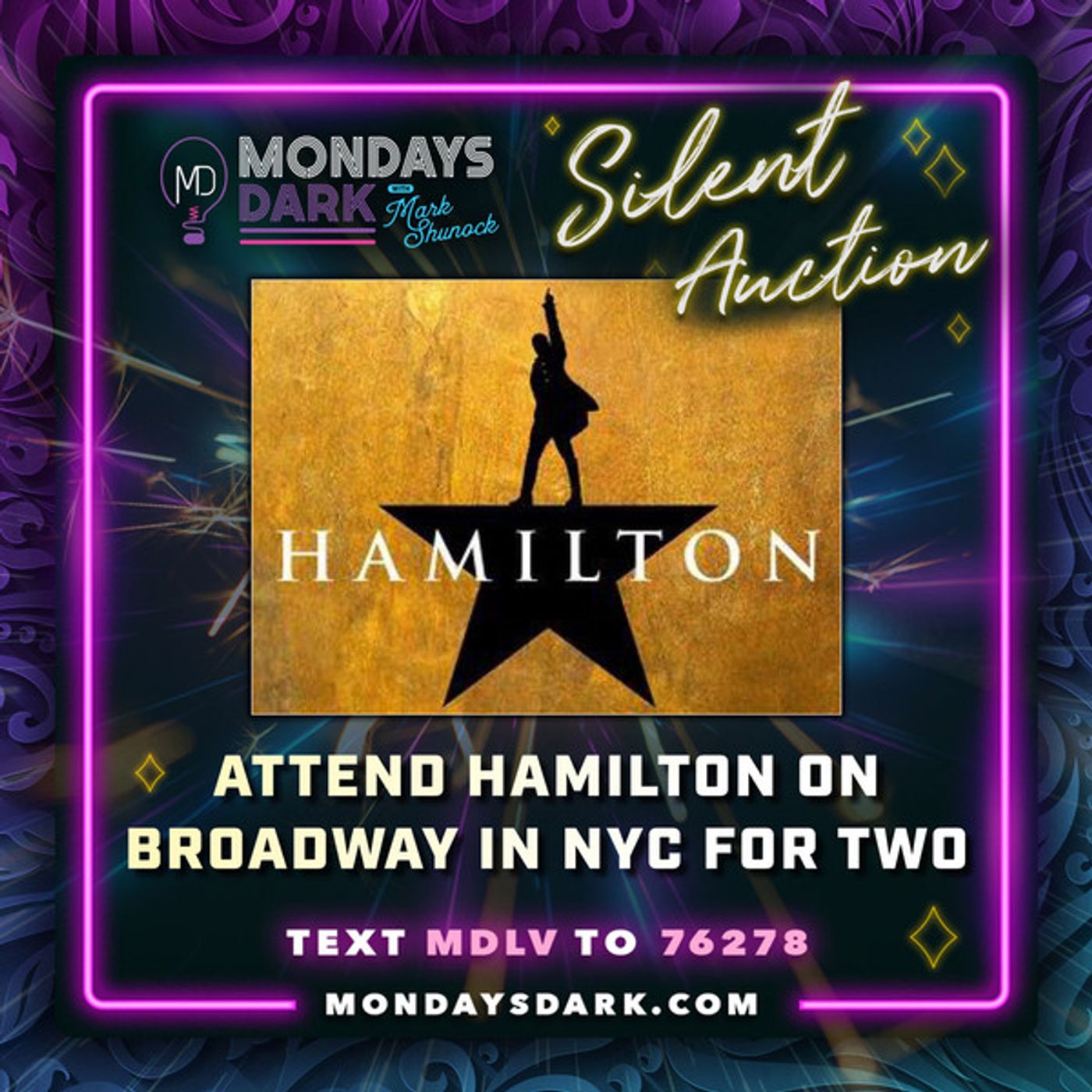 Celebrate 7 Years of Monday's Dark - Silent Auction Now Live! Celebrate 7 Years of Monday's Dark - Silent Auction Now Live! Image