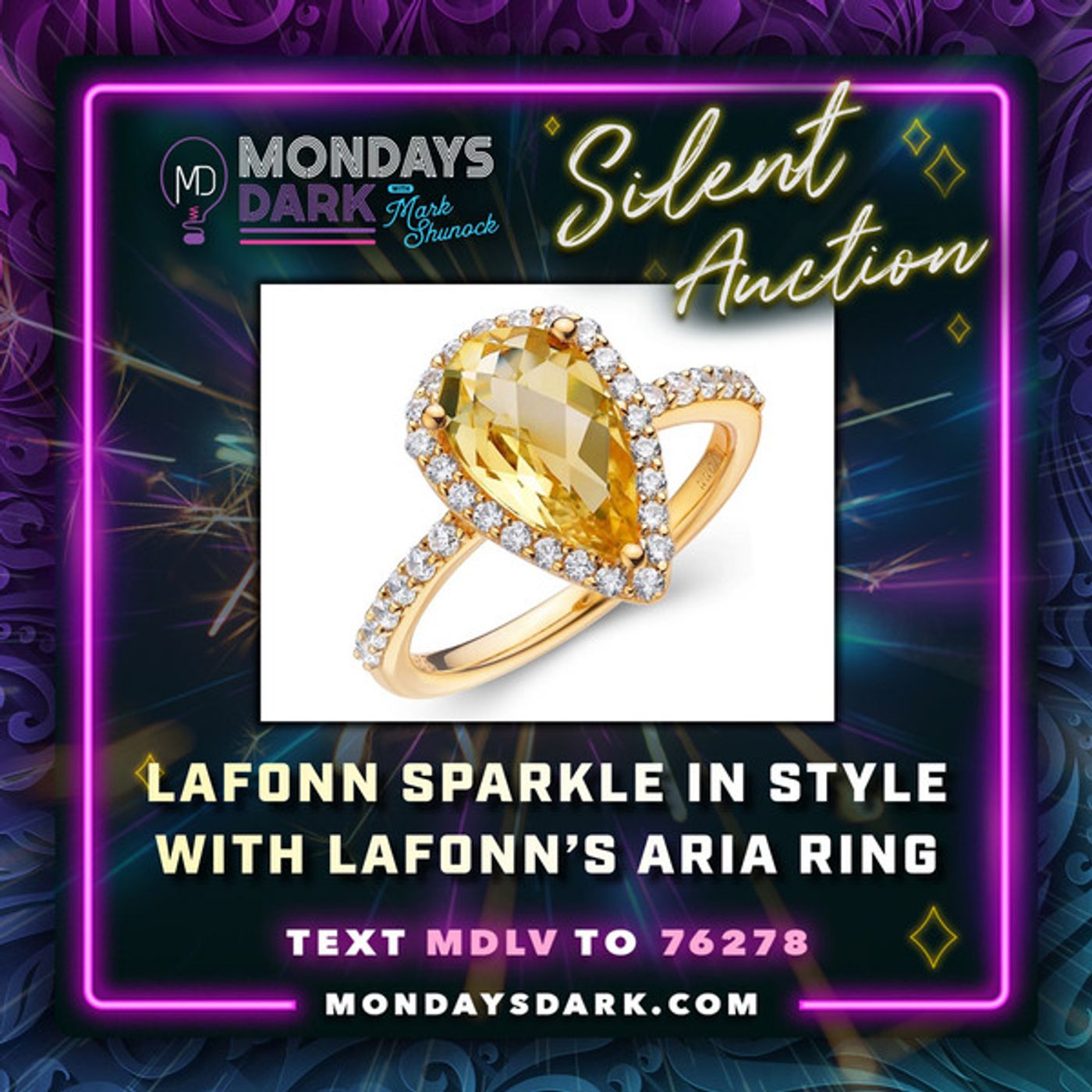 Celebrate 7 Years of Monday's Dark - Silent Auction Now Live! Celebrate 7 Years of Monday's Dark - Silent Auction Now Live! Image