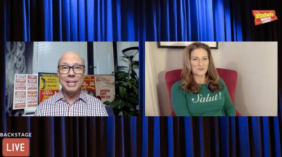 VIDEO: Ana Gasteyer Visits Backstage LIVE with Richard Ridge- Watch Now! Image