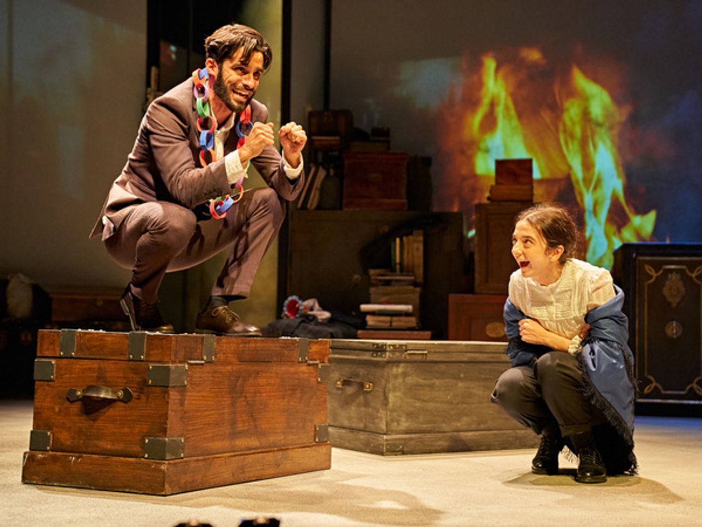 Photo Flash: First Look at A CHRISTMAS CAROL at the Bridge Theatre Photo Flash: First Look at A CHRISTMAS CAROL at the Bridge Theatre Image