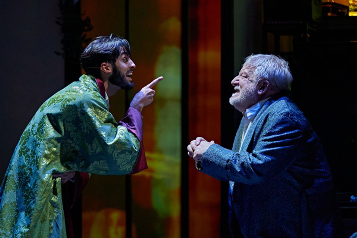 Ben Figueiredo, Simon Russell Beale at 