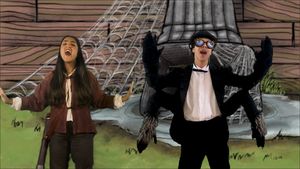 Nikita Nair and James Caven  Photo